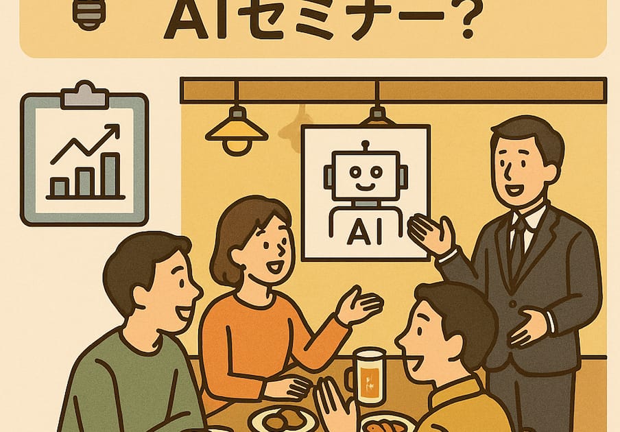 中小企業向けAI研修の事例 札幌の居酒屋で実施した経営者のリアルな反応